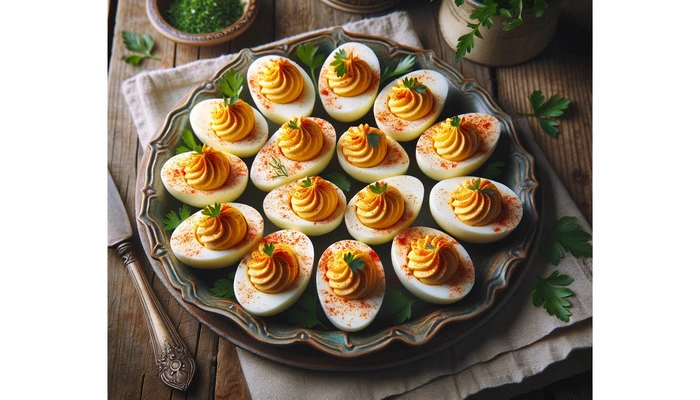 Classic French Deviled Eggs